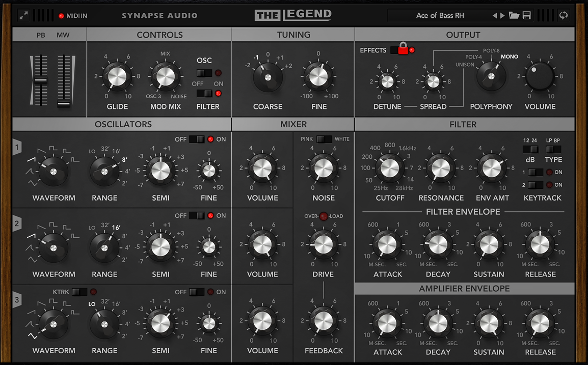 Synapse Audio The Legend